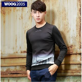 WOOG Printed Long-Sleeve T-shirt