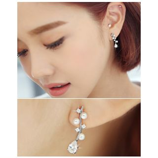 Miss21 Korea Botanical Motif Earrings