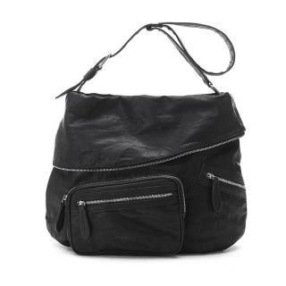 Biyibi Zip Detail Cross Bag Black One Size