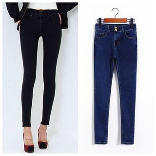 Sienne High-Waist Slim-Fit Jeans