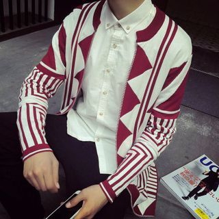 NAPO Patterned Knit Jacket