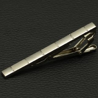 Romguest Neck Tie Clip Silver - One Size