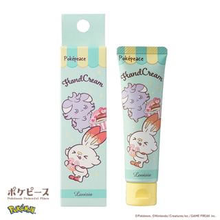 Lovisia - Pokemon Pokepeace Hand Cream Hibanney & Nyasper Peach Sorbet - 30g