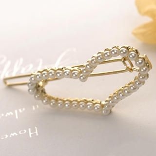 Fit-to-Kill Love Pearl hairpin  Gold - One Size