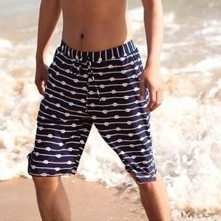 Sweet Splash Striped Swim Shorts