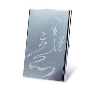 Alan Chan Chrome Card Case - Chinese Calligraphy One Size