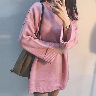 Eva Fashion Loose Fit Knit Pullover