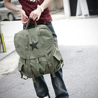 Canvas+backpack+for+men