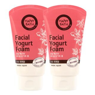 HAPPY BATH Set of 2: Facial Yogurt Foam 120ml 2pcs