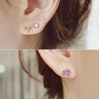 soo n soo Set of 3: Earrings