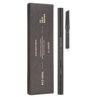 The Saem - Eco Soul Edge Brow Pencil Set - 3 Colors #03 Gray Brown