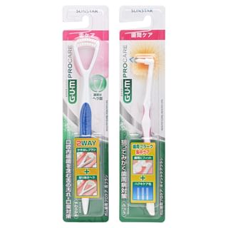 Gum Pro Care Periodontal Brush 1 pc - Random Color - Tongue