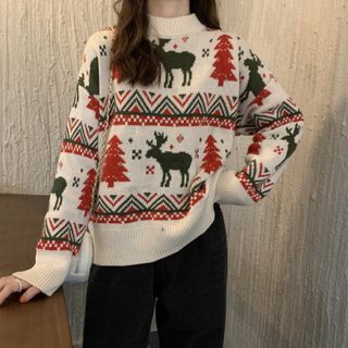 Christmas Jacquard Sweater
