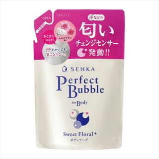Shiseido - Senka Perfect Bubble for Body Sweet Floral + 350ml Refill
