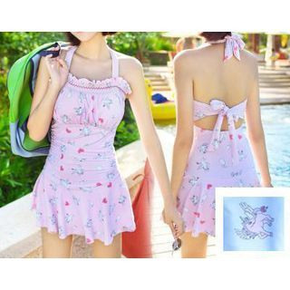 Jumei Unicorn Print Swimdress