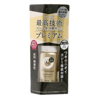 Shiseido - Ag Deo 24 Premium Deodorant Roll On Fragrance Free - 40Ml