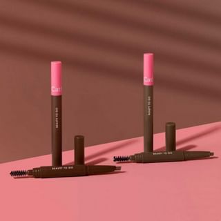 Cathy Doll - Beauty To Go Economy Eye Brow Pencil 01 Dark Brown