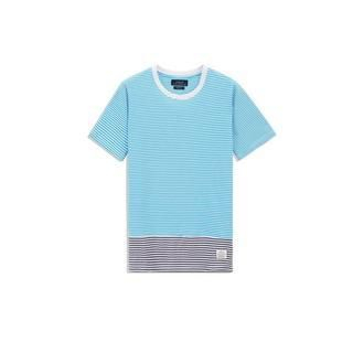 Life 8 Contrast Striped T-Shirt