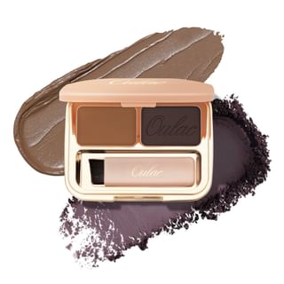 Oulac - Brow & Eye Perfect Finishing Compact - 4 Colors #01 Golden Blonde - 3.2g