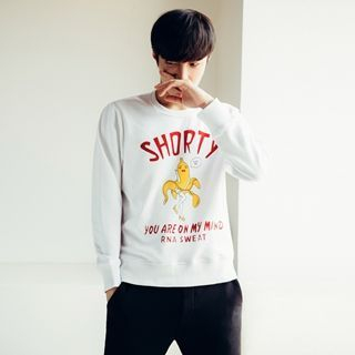 MRCYC Lettering Printed Pullover