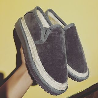 Hipsole Fleece-Lined Loafers