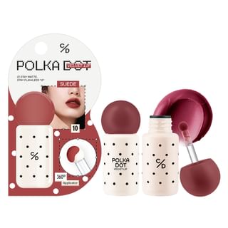 Cathy Doll - Polka Dot Velvet Lip 10 Suede