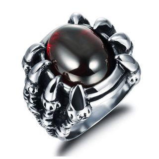 Tenri Dragon Claw Gemstone Ring