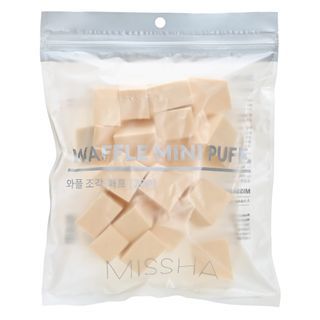 MISSHA - Waffle Mini Puff 20 pcs