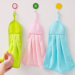 SunShine Coral Fleece Kitchen Towel