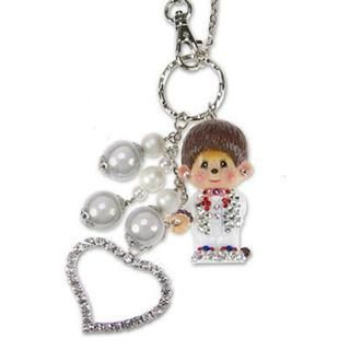 Keychain with PVC figure Groom Monchhichi