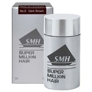 SUPER MILLION HAIR - Hair Fiber 02 Dark Brown - 20g