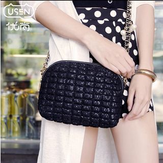 Youshine Quilted Crossbody Bag