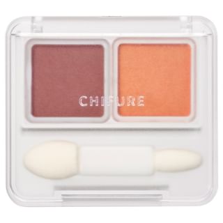 CHIFURE - Twin Color Eyeshadow 42 Orange