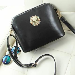 Pandabada Faux-Leather Cross Bag