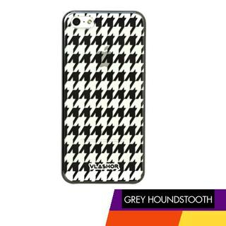 Vlashor Houngstooth - Metellic Grey iPhone5 Case One Size