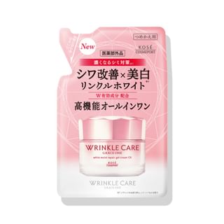 Kose - Grace One Wrinkle Care White Moist Repair Gel Cream EX 90g Refill
