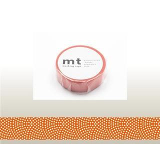 mt mt Masking Tape : mt 1P Japanese Pattern Samekomon (Orange)