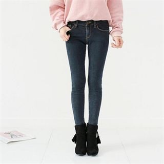 GLAM12 Washed Skinny Jeans