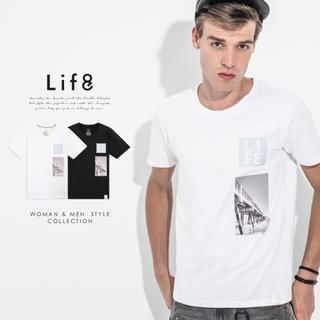 Life 8 Short Sleeved Print T-shirt