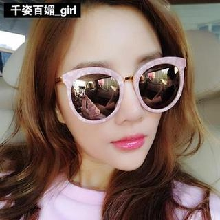 MOL Girl Oversized Cat-Eyes Sunglasses