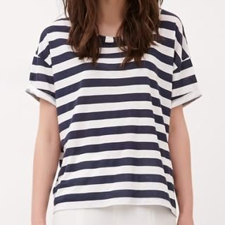 Shangman Short-Sleeve Striped T-Shirt