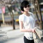 Pleats Chiffon Blouse