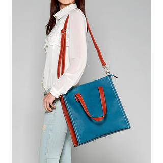 yeswalker Convertible Structured Tote Blue - One size