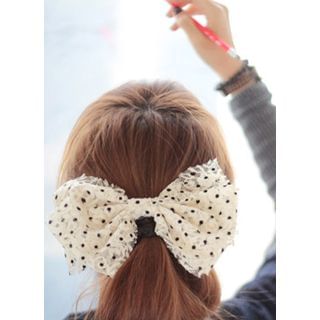kitsch island Lace Bow Hair Tie