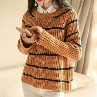 Soft Luxe Stripe Sweater
