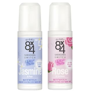 Kao - 8 x 4 Aroma Switch Roll On Jasmine & Pear - 45ml