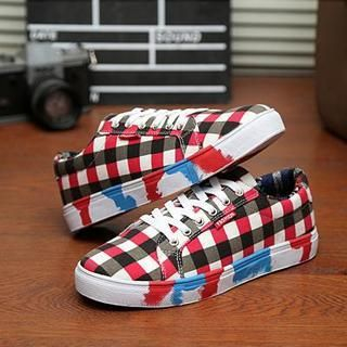 Hipsteria Patterned Canvas Sneaker
