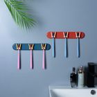 Plastic Toothbrush Adhesive Wall Holder