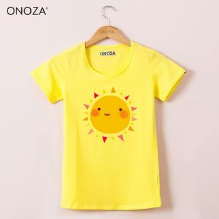 Onoza Short-Sleeve Sun-Print T-Shirt