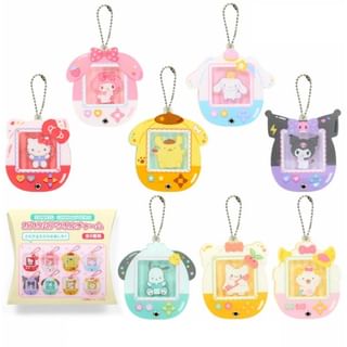 Sanrio Characters Secret Bag Charm - Strawberry Design Series (8 Types) (Blind Box) 1 pc - Random Style (5.7-8 x 0.8 x 7 cm)